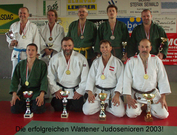 Unsere Meister und Plazierten 2003!